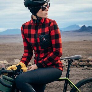 Café du Cycliste "Solange" Fleece Cycling Jersey (Small)